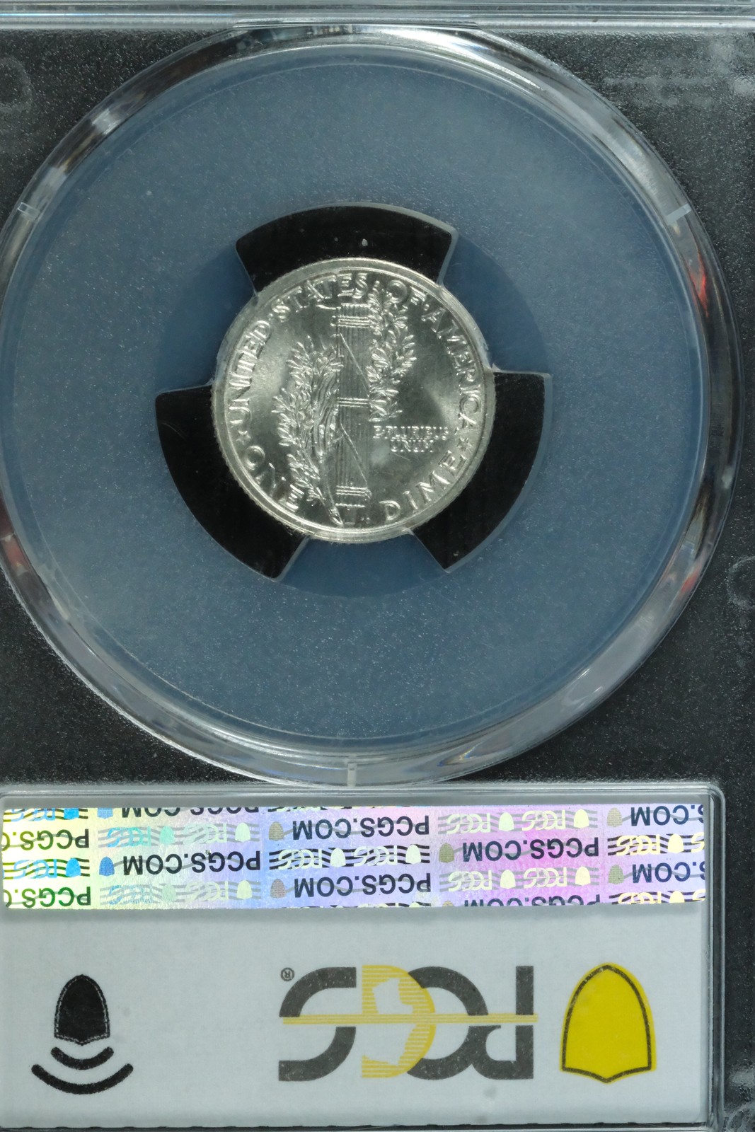 1917 MS65FB Mercury Dime PCGS 49840424