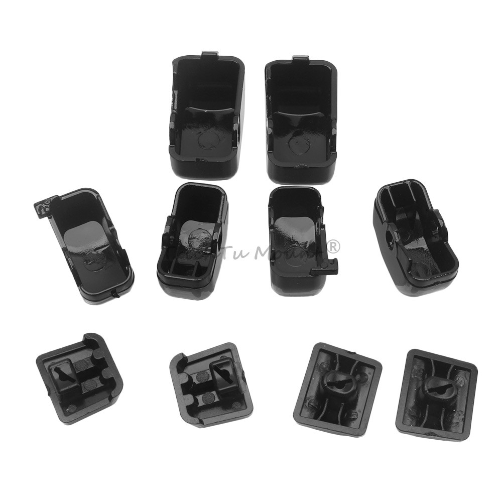 Motorcycle 10pcs Hand Control Switch Button Caps Fits For Harley Electra Glide