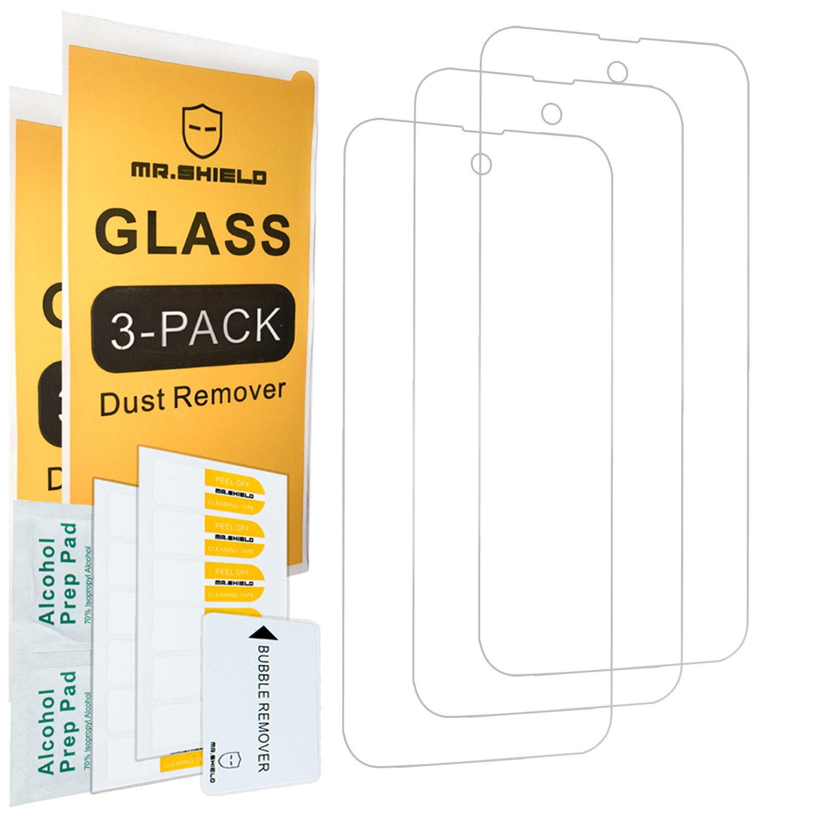 Mr.Shield Screen Protector compatible with Blackview BL9000 Pro / clear