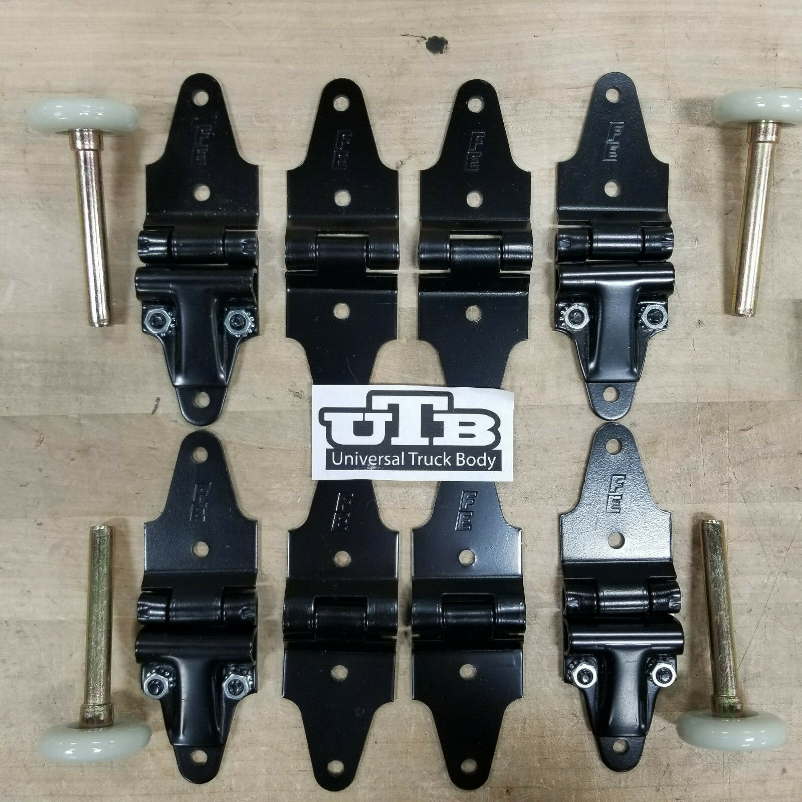 12 Piece Whiting Style Hinge/2"Roller Kit-Roll up Truck Door-1 Panel Replacement