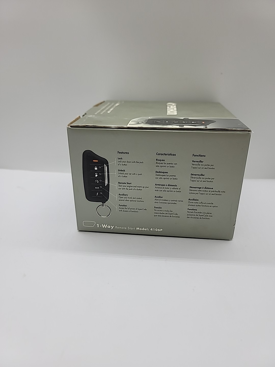 Python 4106P 1-Way Remote-Start System New