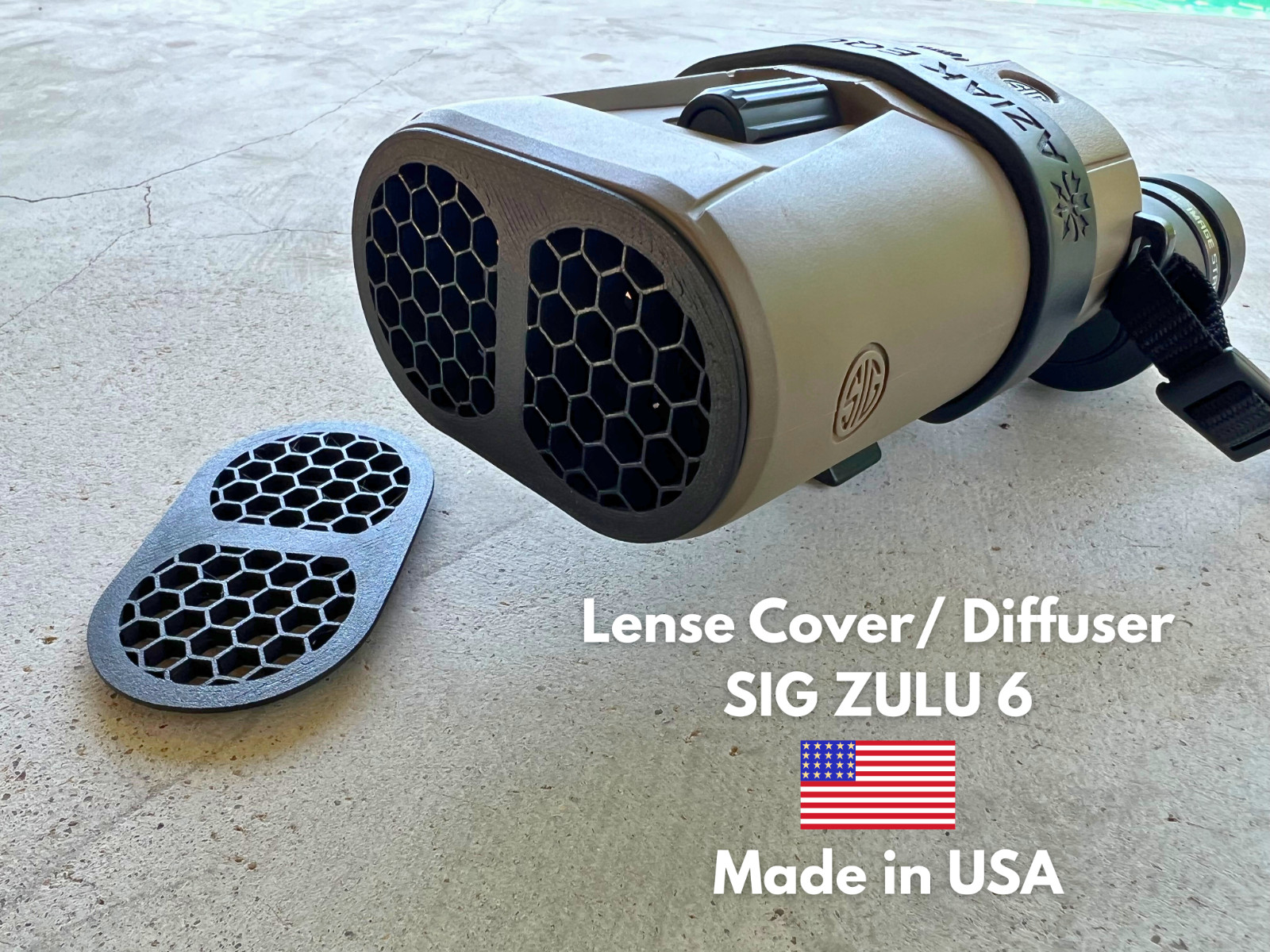 Sig Zulu6 ***Lense Cover*** 12x42