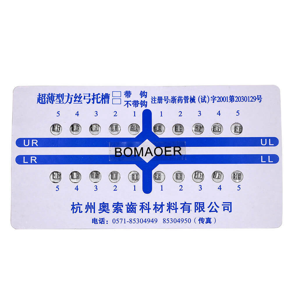 5kits  0.022 edgewise Buccal Tube without Hook Dental orthodontic 20pcs/kit