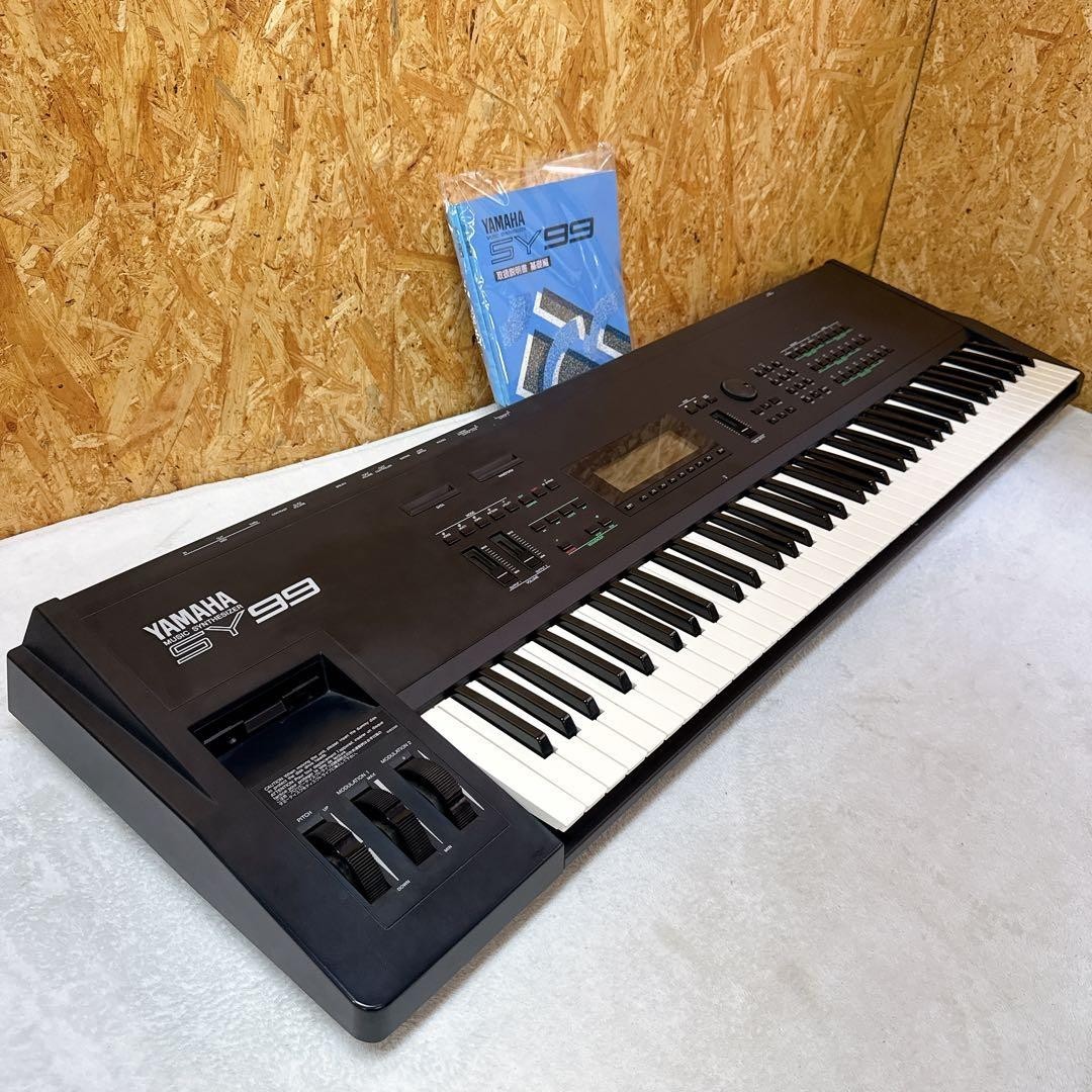YAMAHA SY99 FM Synthesizer Keyboard Manual Tested