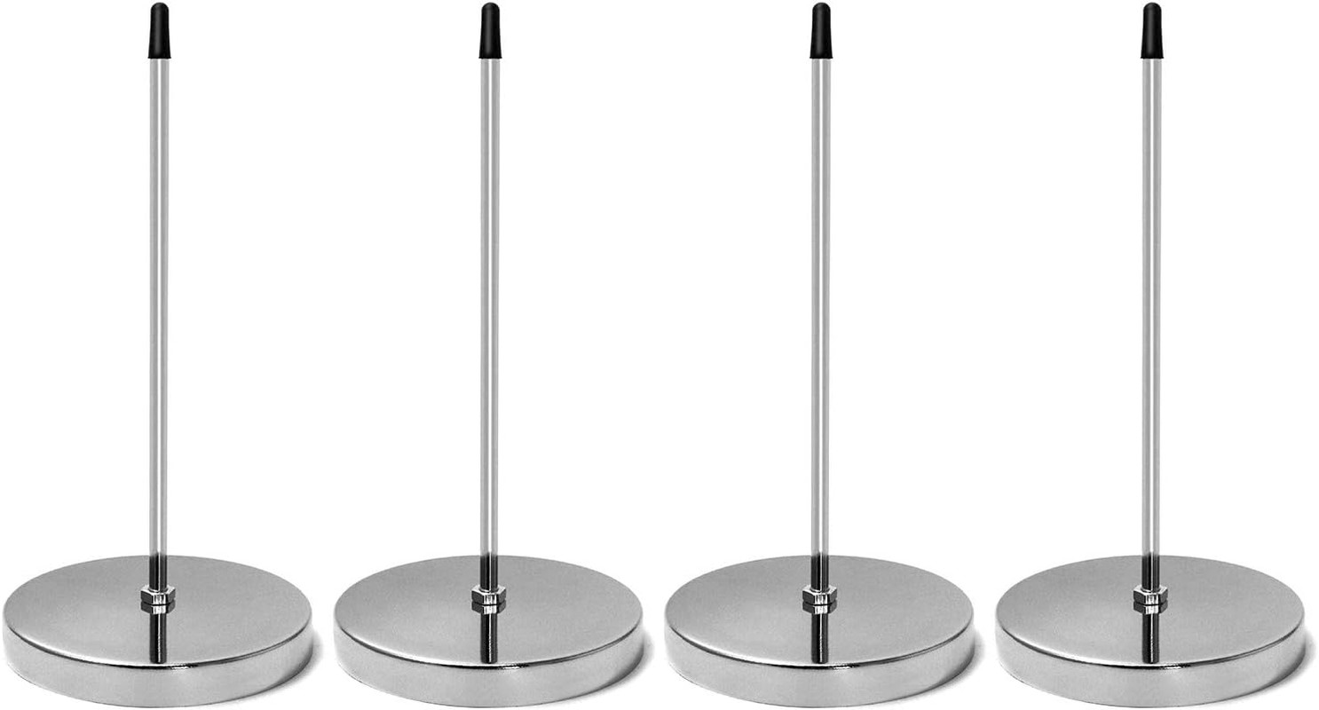 4 Pcs Desk Receipt Holder, Spike Stick Receipts Check Bill Fork Restaurant Check