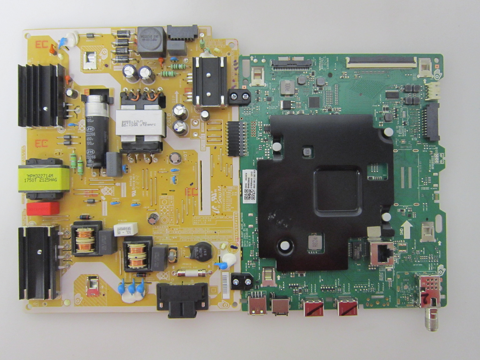 Samsung UN55TU7000BXZA Main Board/Power Board Combo (BA55FA160/BN96-52604C) 5...