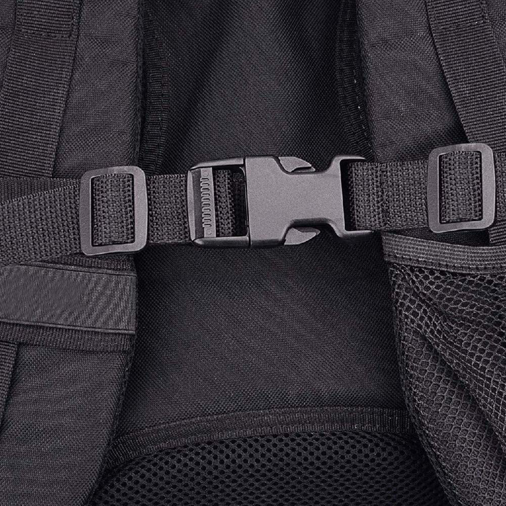 Webbing Strap Backpack Pet Collar Slides 30X Side Release Clip + 30X Buckles