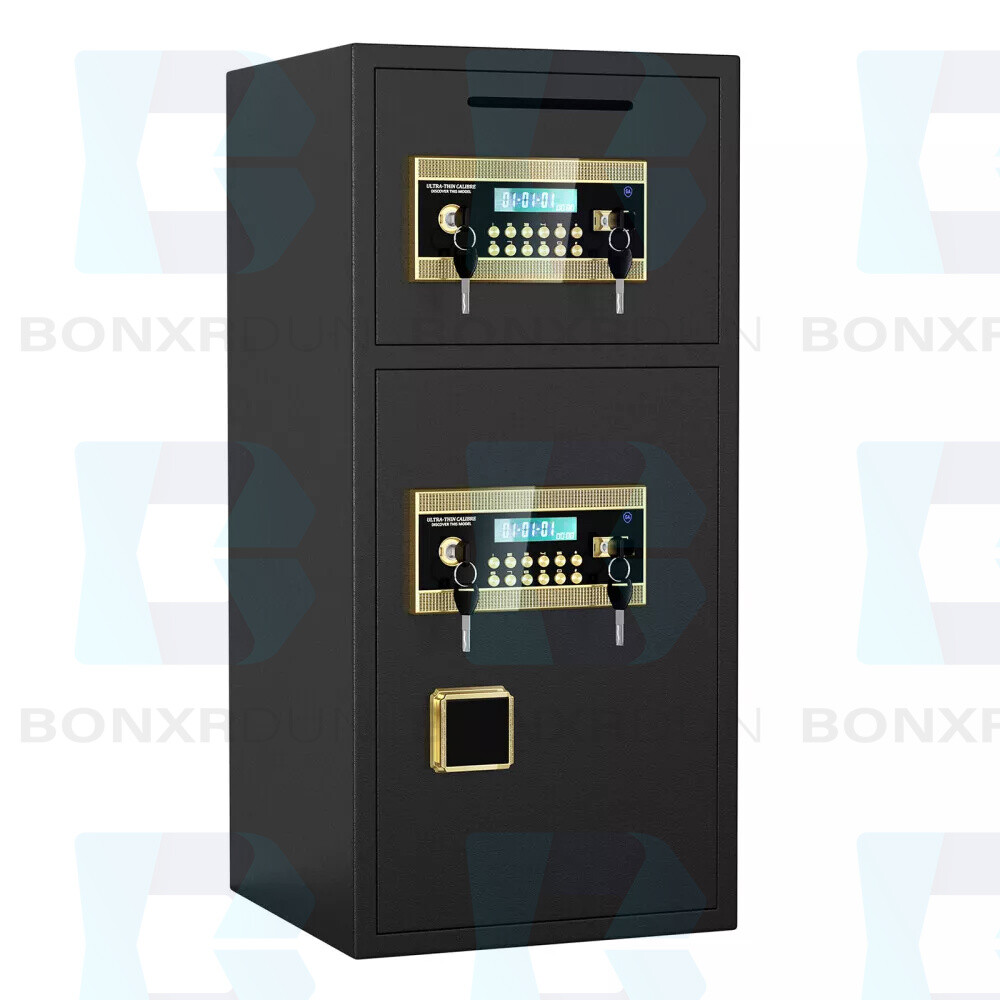 Large Double-door Coin-operated Safe,Digital Security Safe with Fireproof