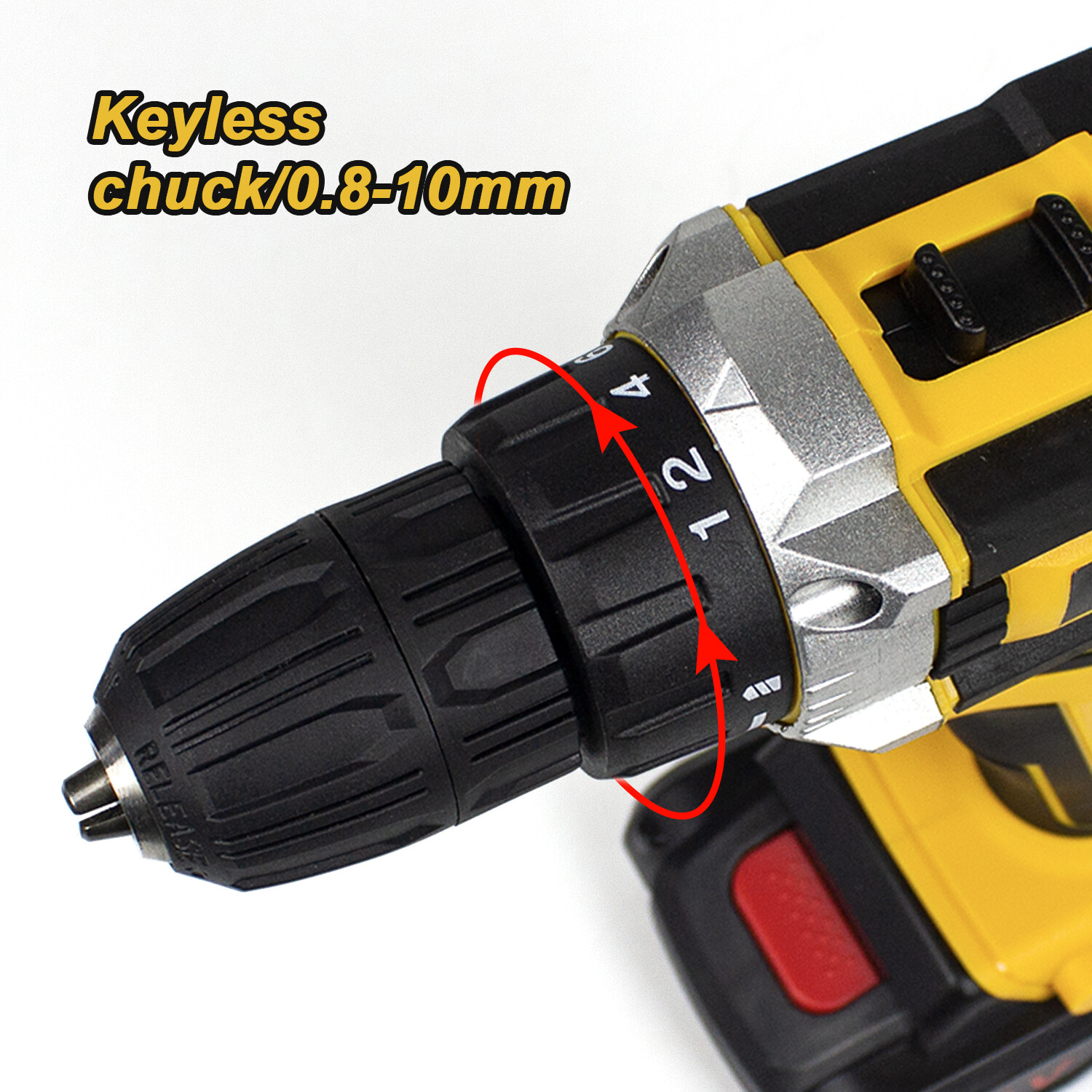 21V 34IN1 Electric Cordless Drill Impact Drill Combo Set with Battery & Charger