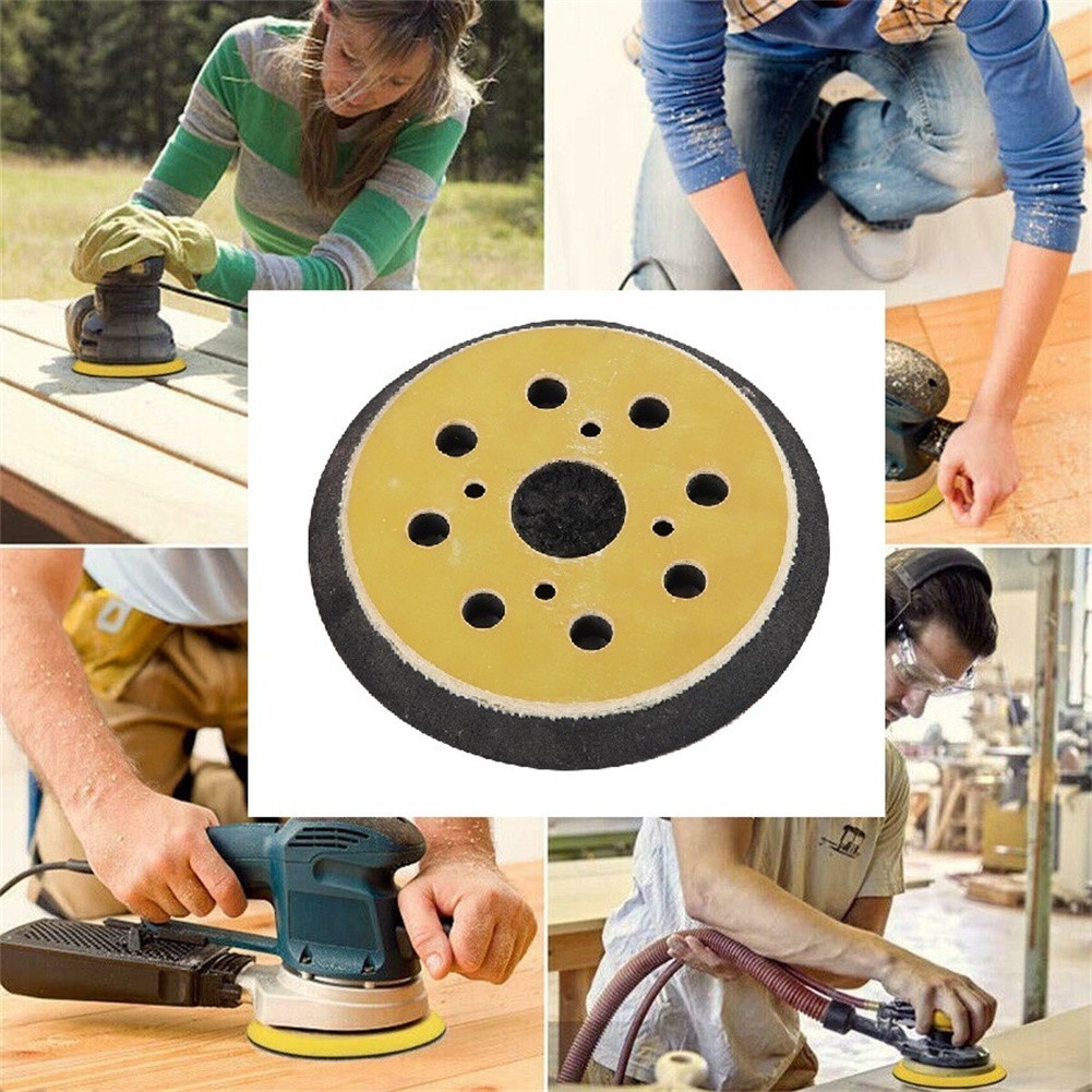 5 Inch Backup Pad 8 Hole Backing Polishing Hole Sanding Pad High Quality