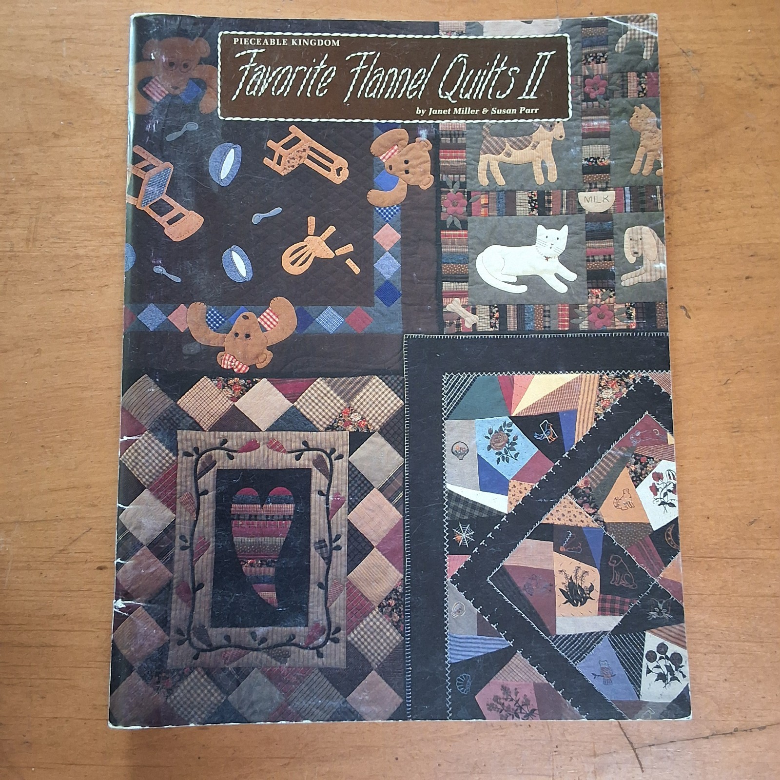 Favorite Flannel Quilts II Janet Miller Susan Parr Pieceable Kingdom 1995 ELNC