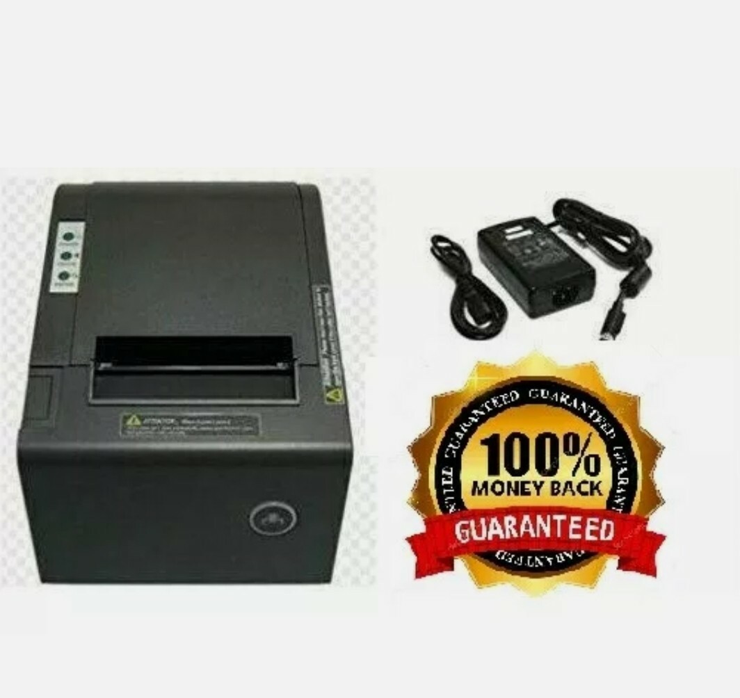 PBM P-822D/GP-80250 THERMAL RECEIPT USB+ IP 3 In 1 PRINTER /印表机驱动, Ship Same Day