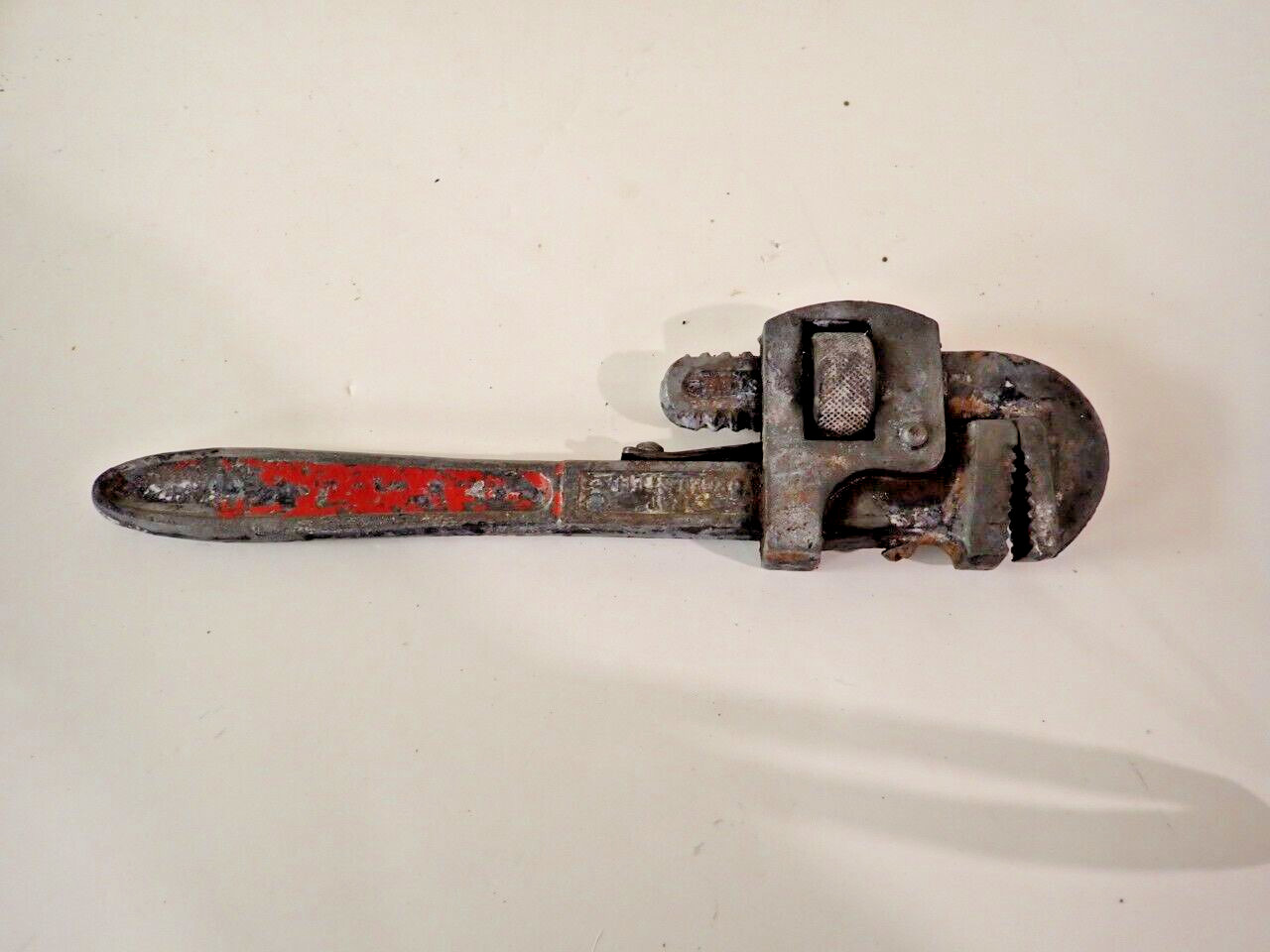Vintage Drop Forged Steel 10" Pipe Wrench