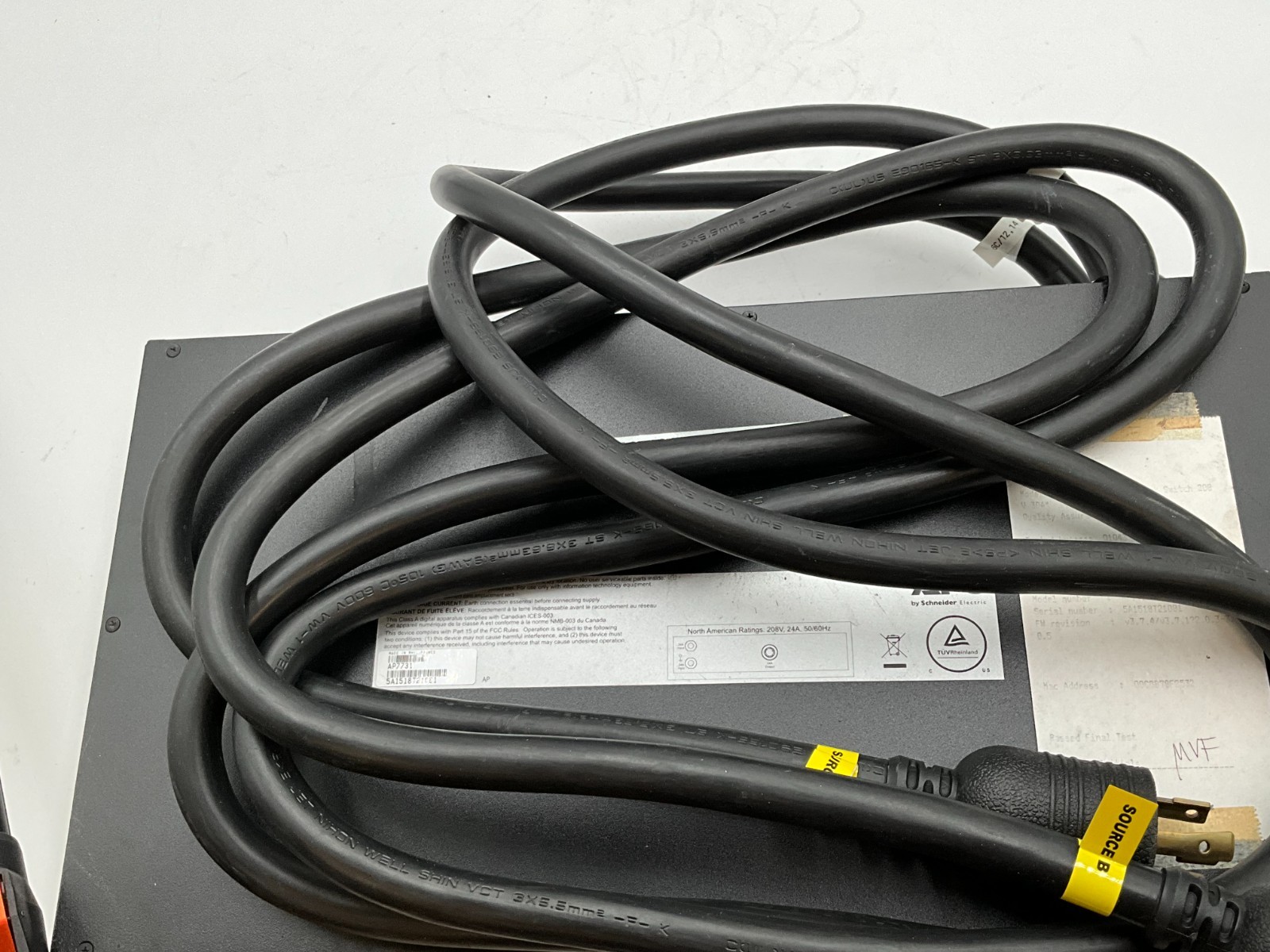 APC AP7731 30A 208V Rack Mount Automatic Transfer Switch