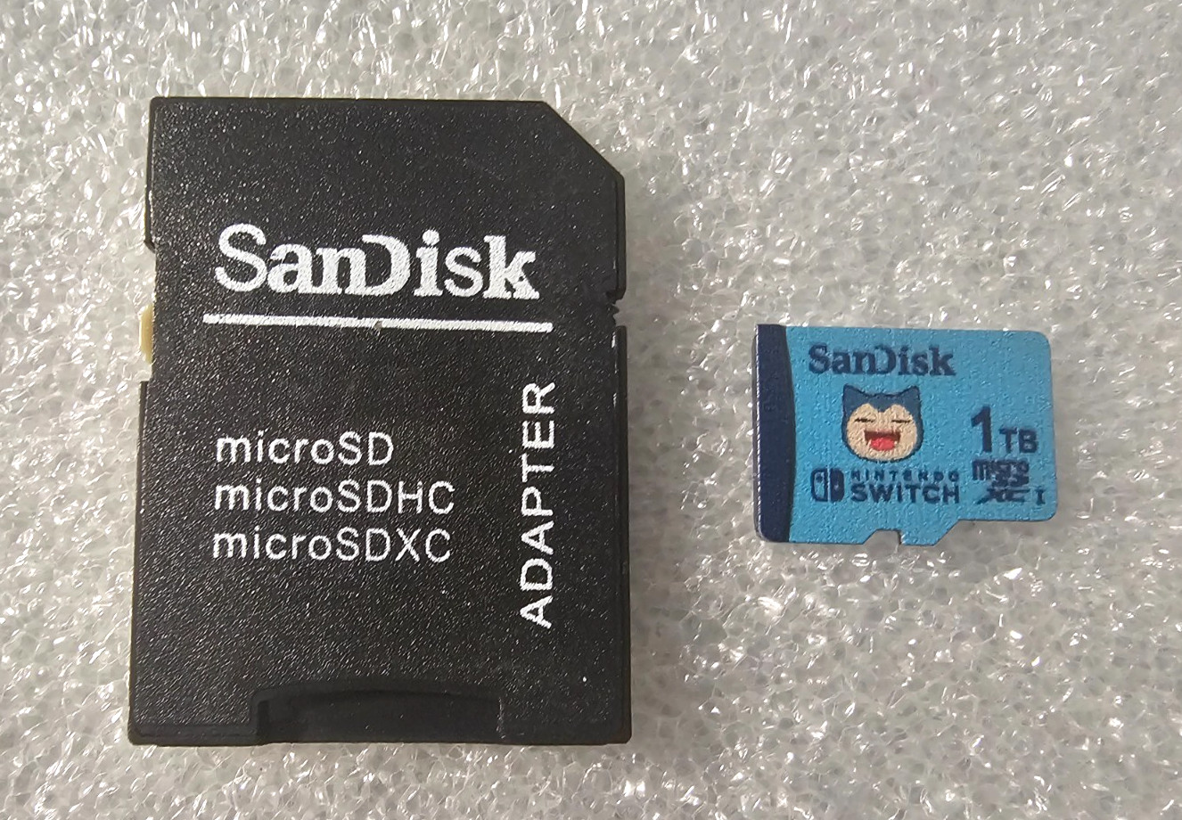 SanDisk Pokemon 1TB Micro SD SDXC Gaming Switch Lite OLED Steam Deck Memory Card