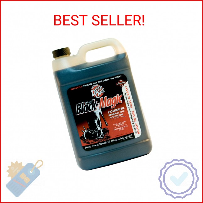 EVOLVED HABITATS Deer Cane Black Magic Liquid Mineral Deer Attractant - Fast & E