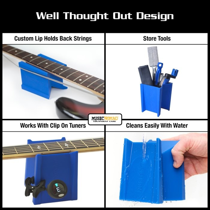 Music Nomad Premium Workstation, Cradle Cube & Work Mat Combo