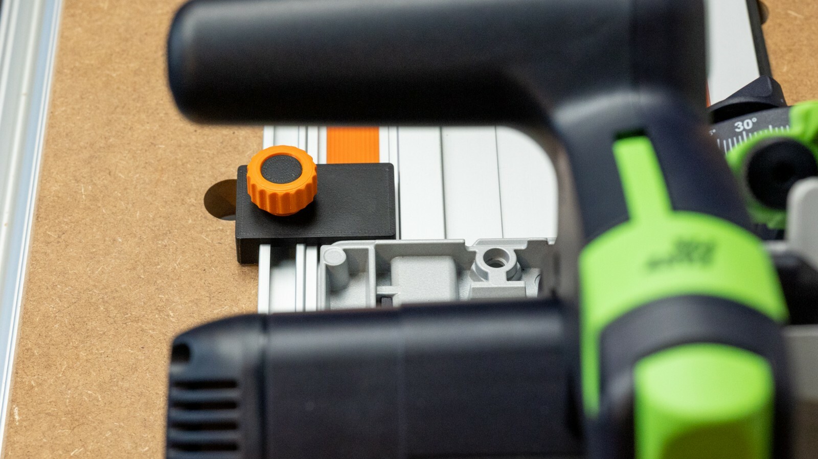 WEN Guide Rail Limit Stop for Track Saws and Routers - 2 Pack