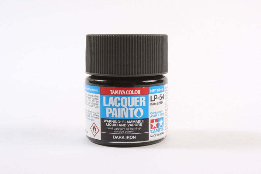 Tamiya 82154 LP-54 Dark Iron Lacquer Paint 10ml TAM82154 - US