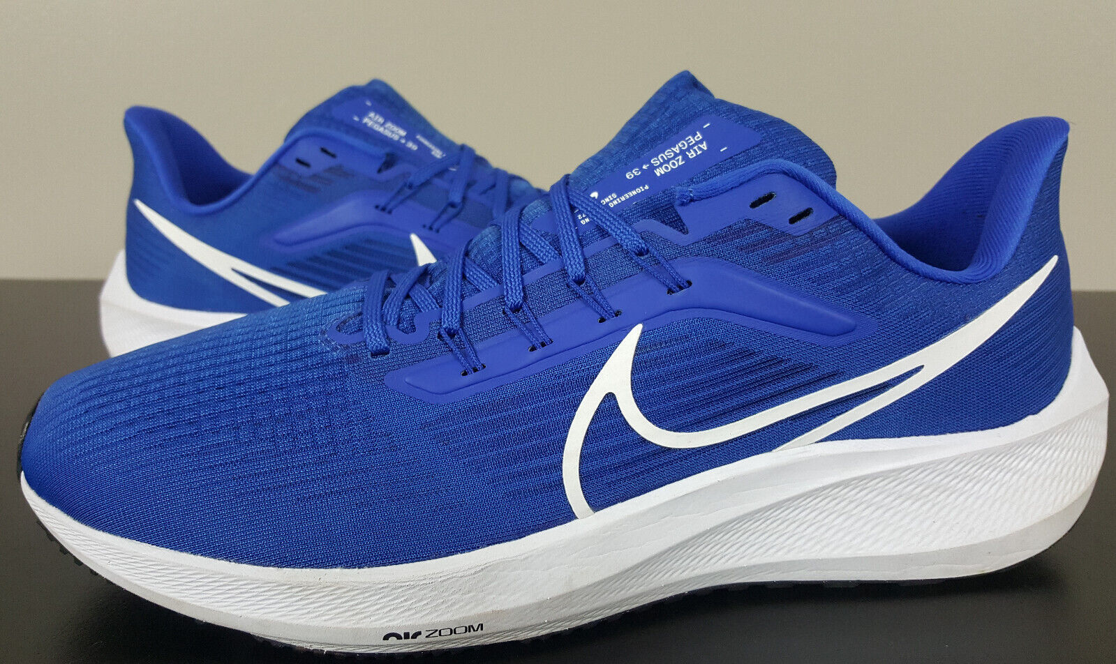 Nike Air Zoom Pegasus 39 TB Game Royal Blue White Black DM0164-402 sz 15 Men's