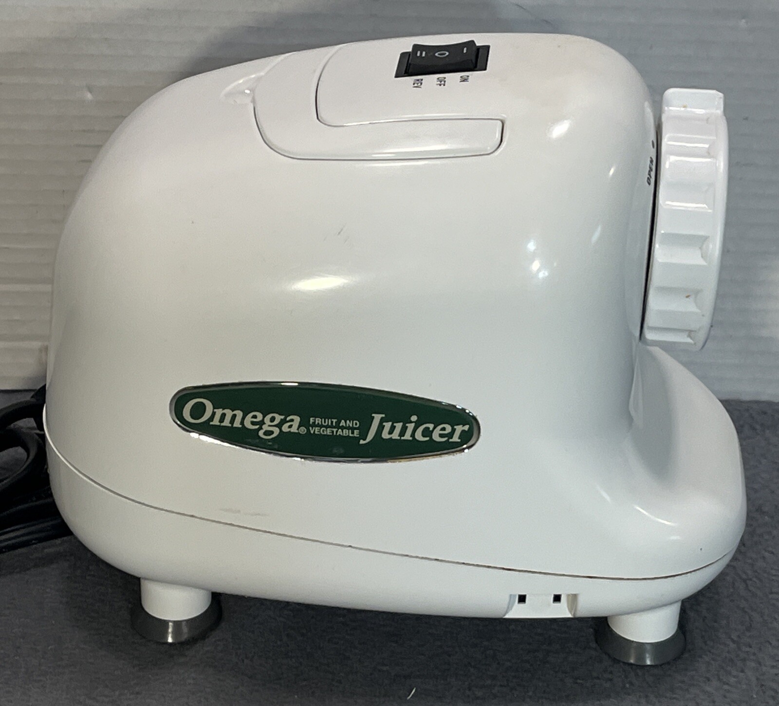 Omega Juicer 8003 Replacement Base Motor Unit Housing White Testing and Working