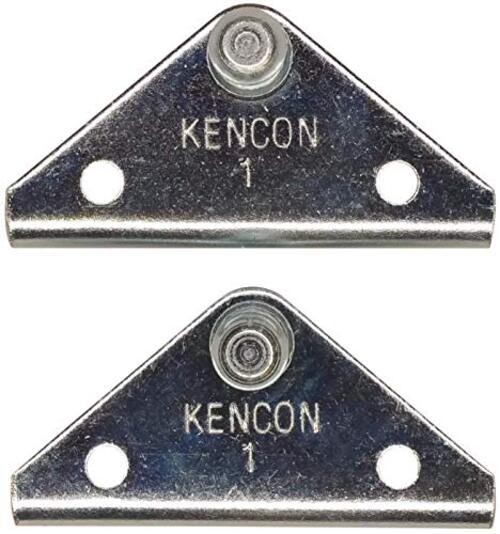 10MM Ball Stud Bracket for Gas Spring/Prop/Strut (2 Pack)
