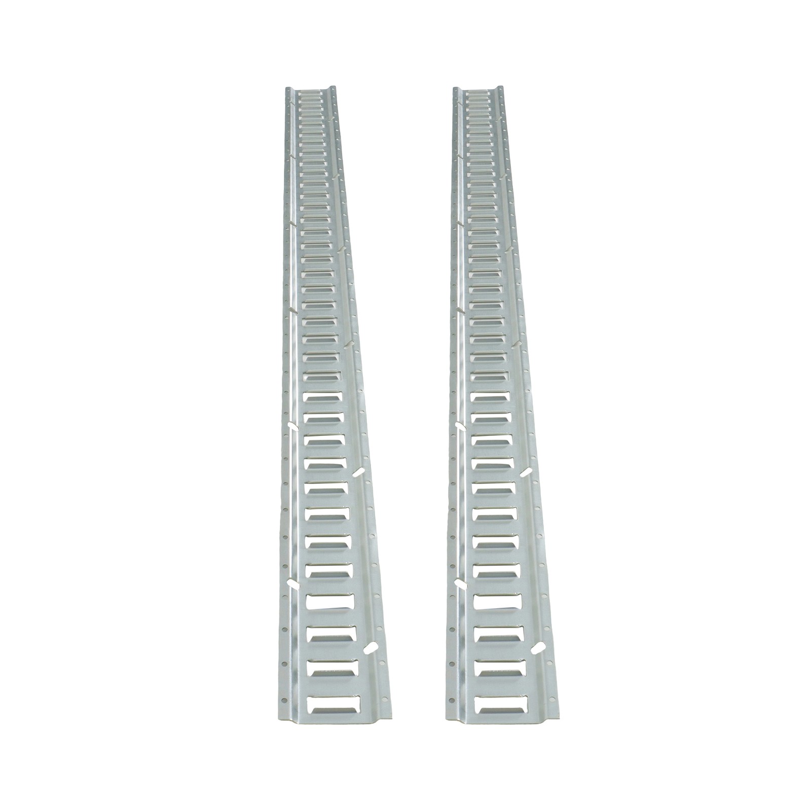 For Vans Trailers Silver 4 PCS 6' E Track Tie Down Rail Kit Carbon Steel