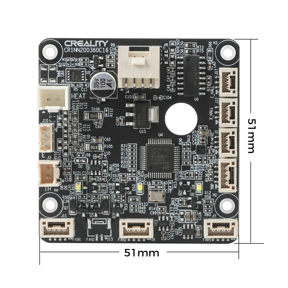 Creality HI_Lock Nozzle_PCBA G Original PCBA Adapter Board