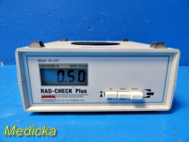 Victoreen Fluke BioMedical Model 06-526 Rad-Check Plus Dosimeter ~ 32949
