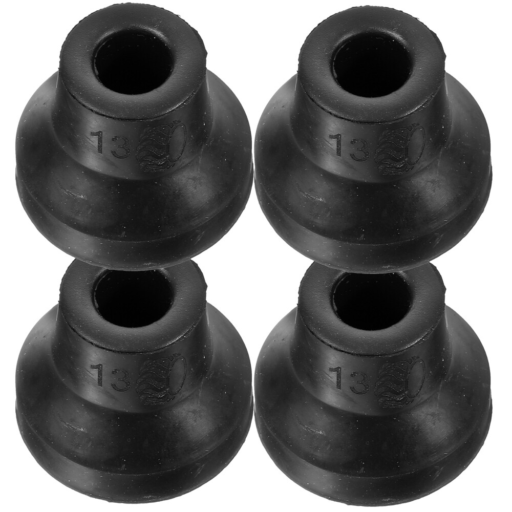 4Pcs Crutch Tips Rubber Cane Tip Heavy Duty Crutches Pad Rubber Cane Feet