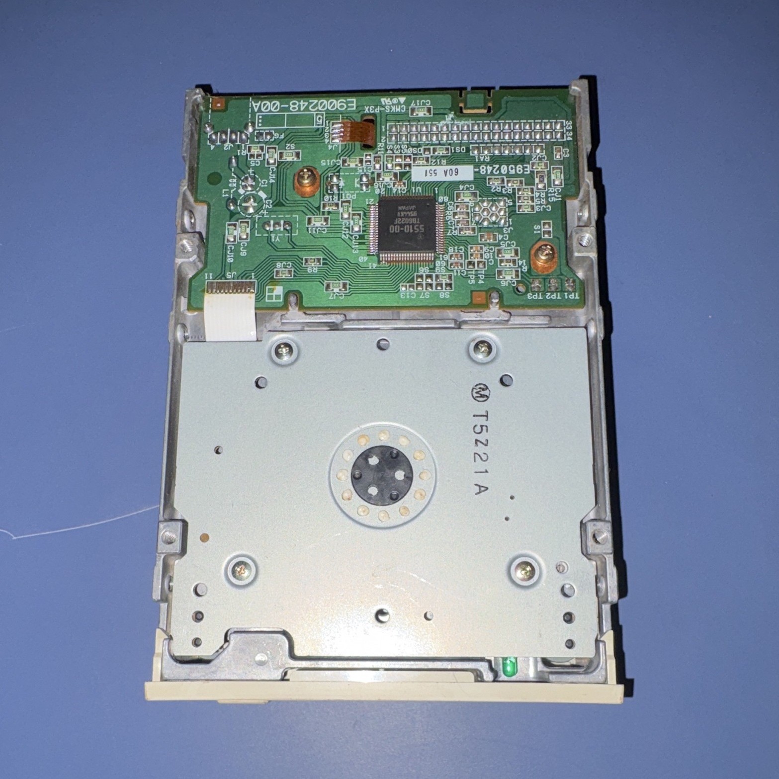 TEAC FD-235HF 3½" Internal Floppy Disk Drive for PC, Beige/Gray