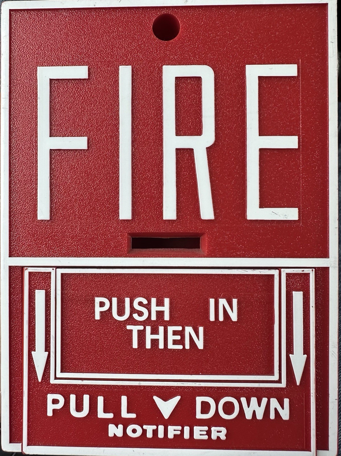 Notifier BGX-101L Fire Alarm Addressable Pull Station w/ MMX-101 (No Key)