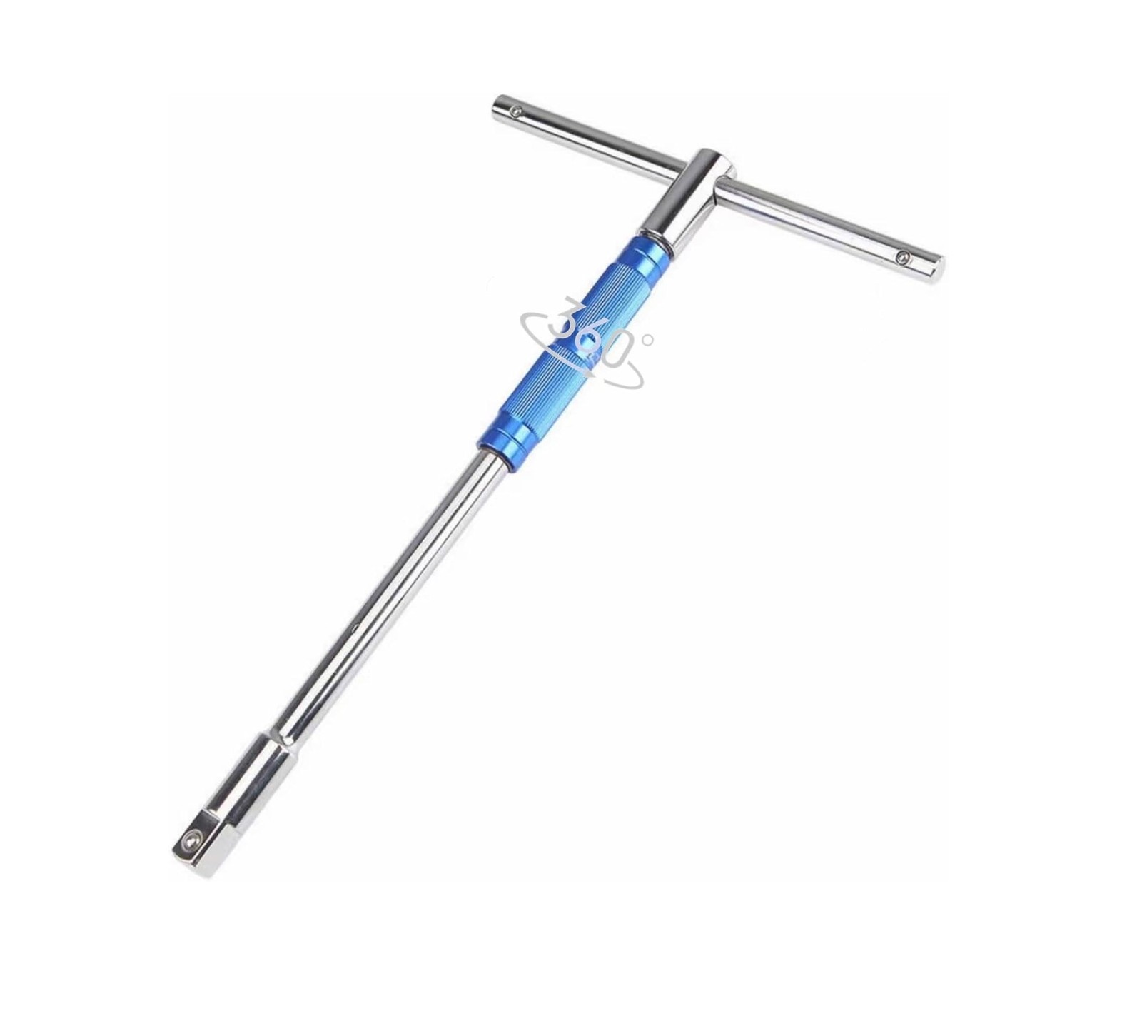 Energy Saving 2-in-1 1/2" Dr T Type Socket Drive Handle + 3/8" Dr. Spinner Bar