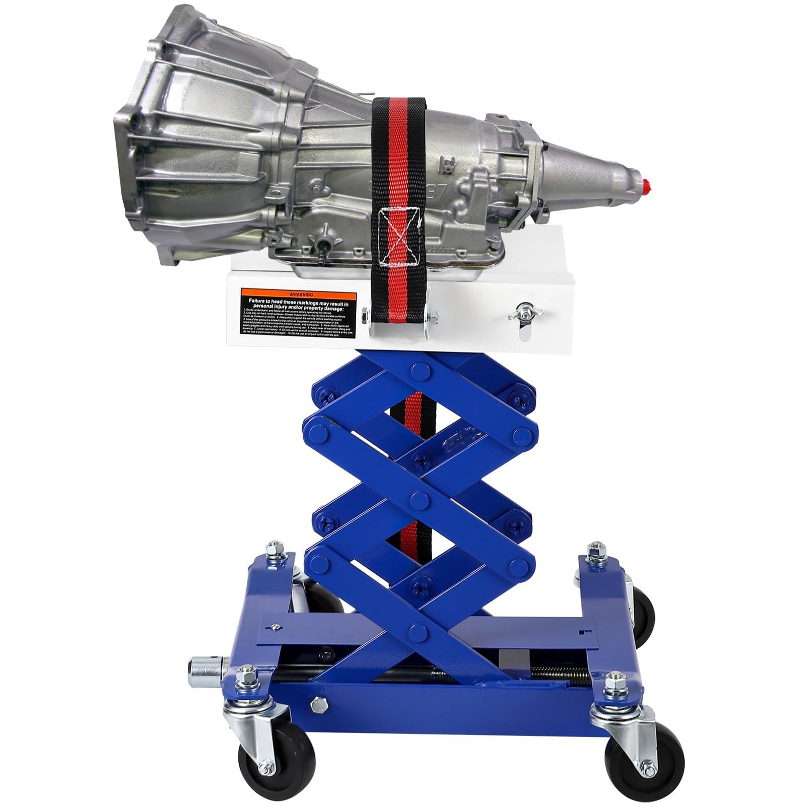 450 LBS Low Profile Transmission Jack Heavy-Duty Auto Repair Lift for Repairs