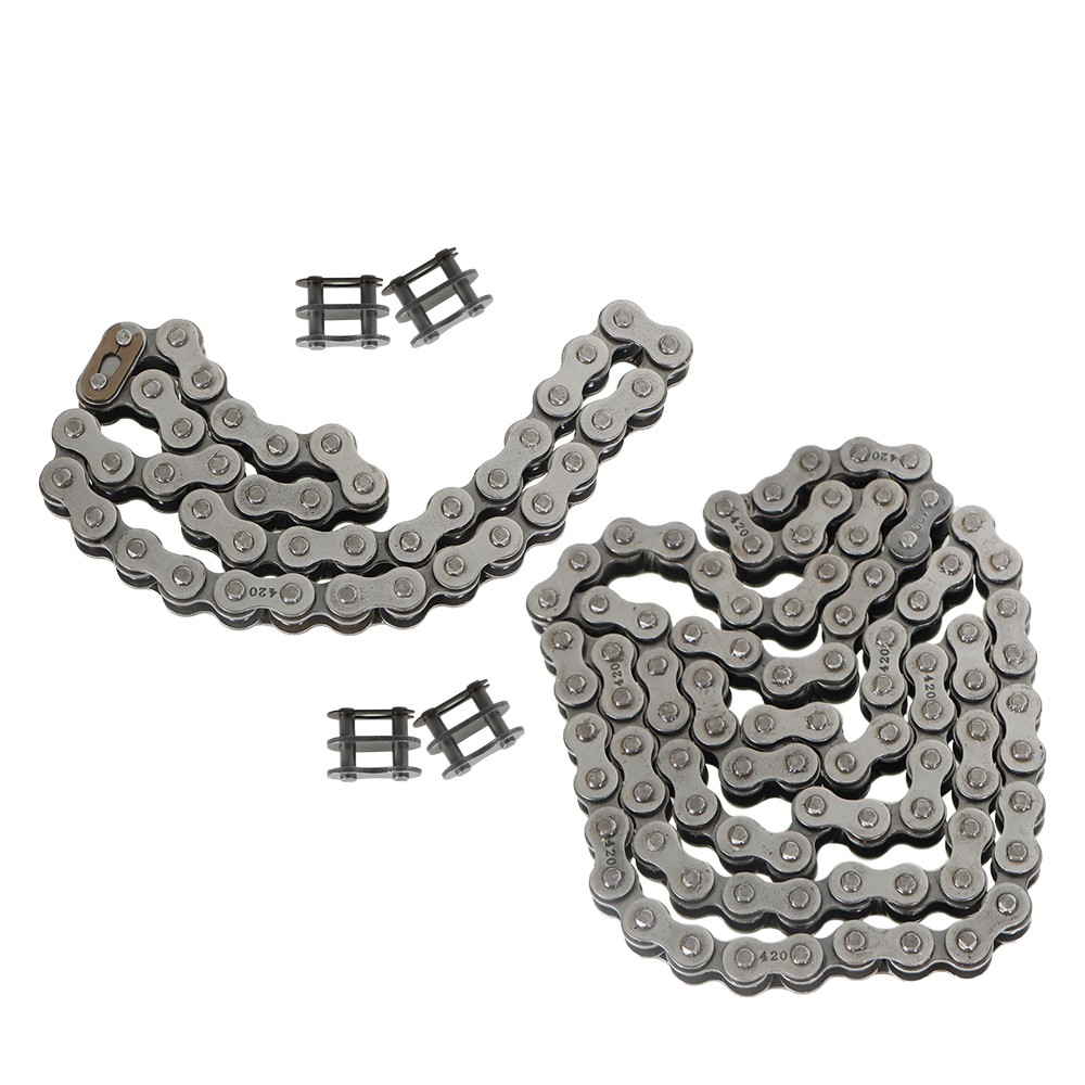 Fit For Coleman CT200U CT200U-EX BT200X 196cc Mini Bike #420 Front & Rear Chain