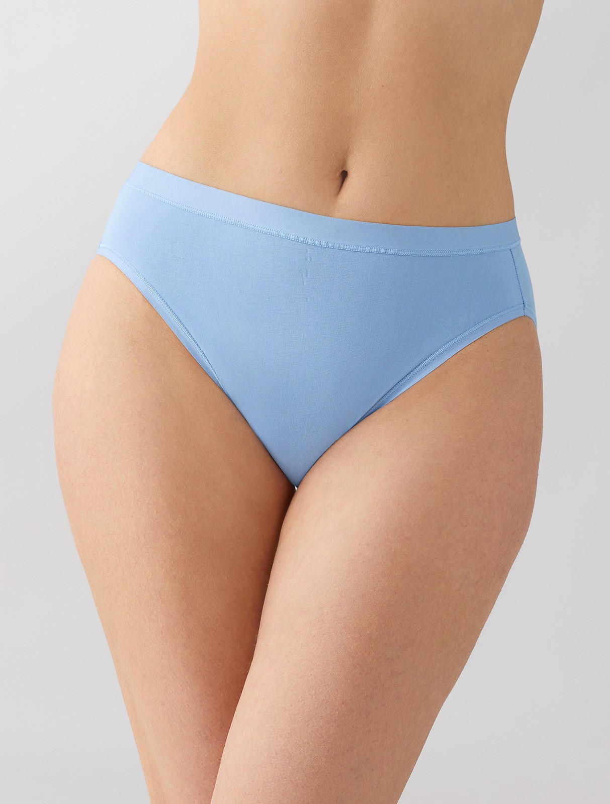 Wacoal 879362 Understated Cotton Hi-Cut