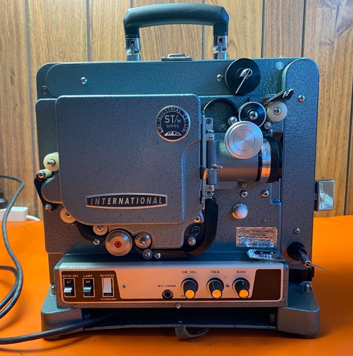 EIKI International Reel To Reel Projector Model ST-0h Series ST-M