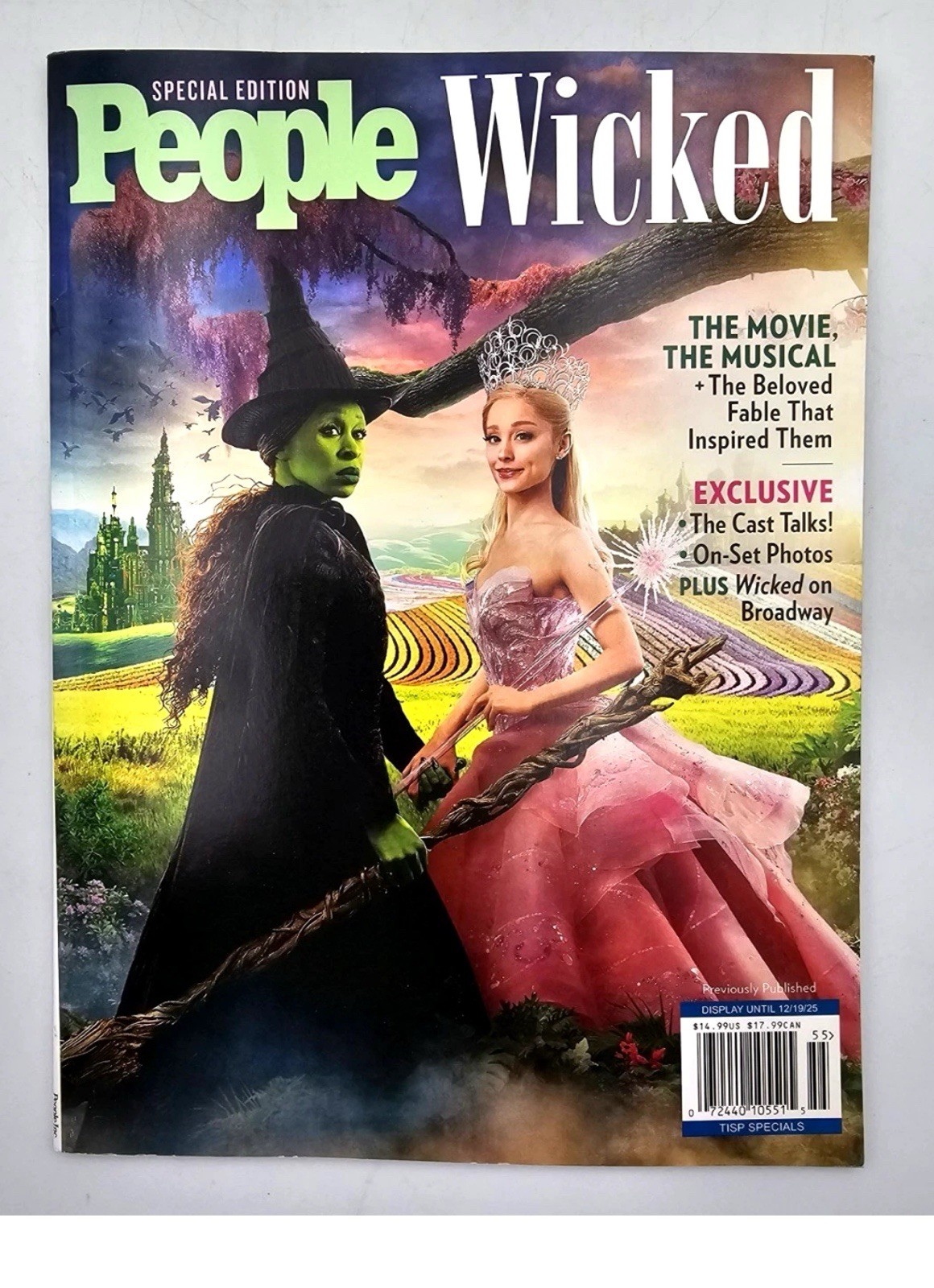 2025 WICKED The MOVIE The MUSICAL People Magazine SPECIAL EDITION No Label