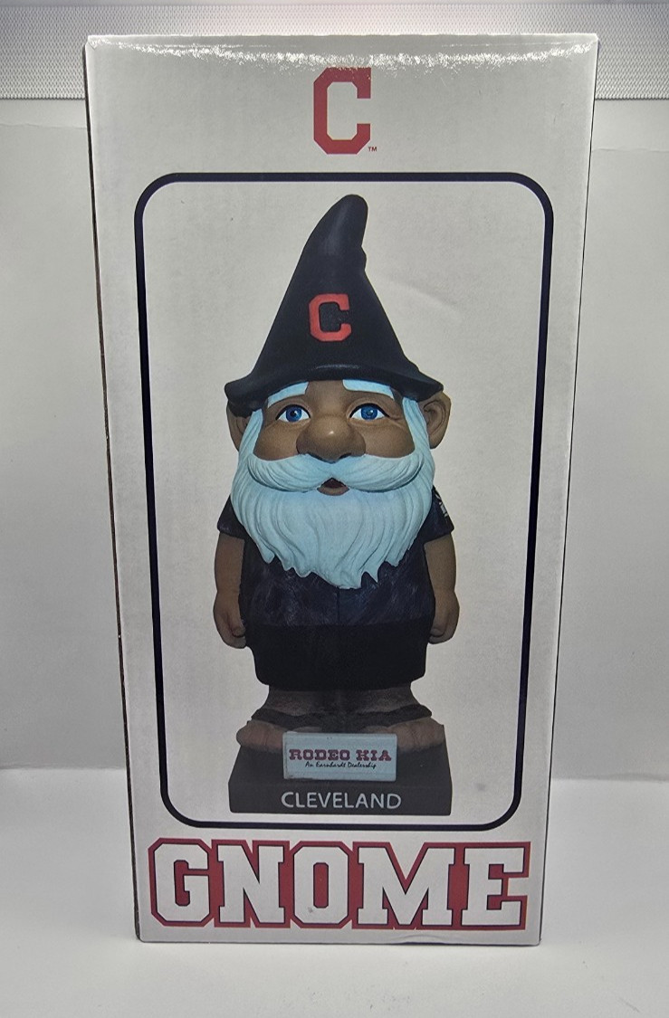 Cleveland Guardians Gnome Ron Bouchard Kia SGA Bobblehead Boxed Sealed