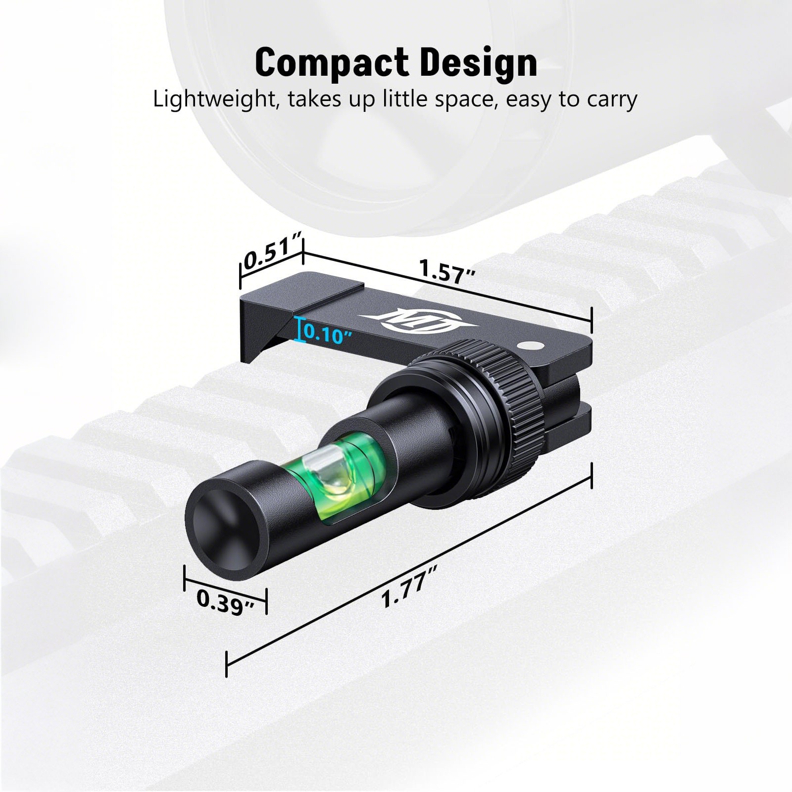 Professional Scope Level Foldable Bubble Leveling Kit Fits 20/21mm Rail Mount US