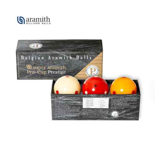 Aramith Pro Cup Prestige 3 Cushion Carom Billiard Balls 61.5mm New Set