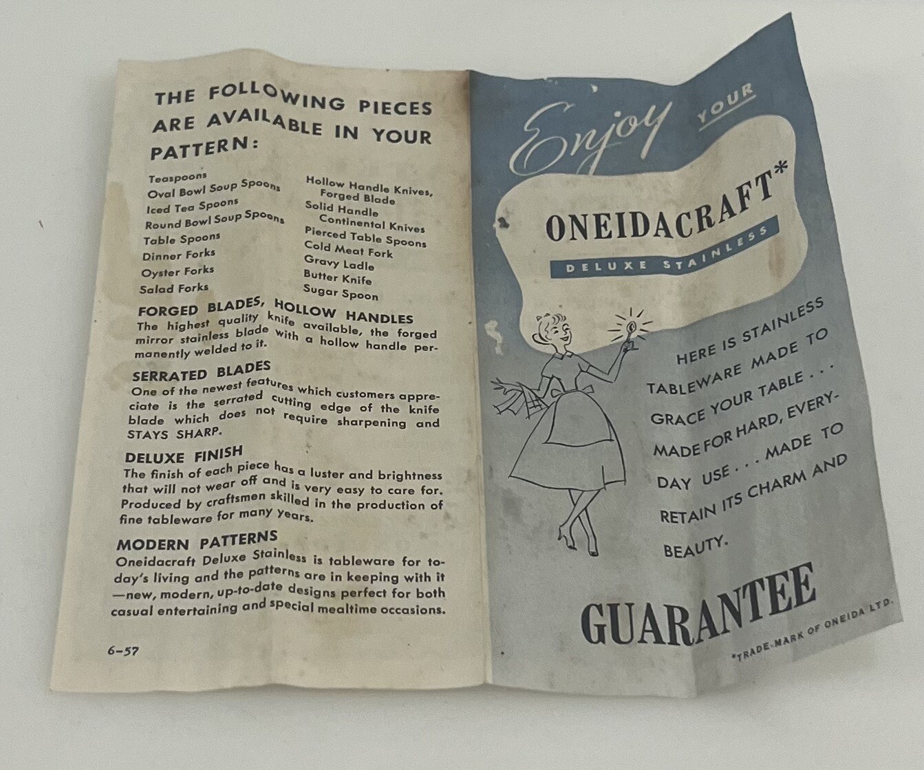 Vintage Oneidacraft Setting For 4
