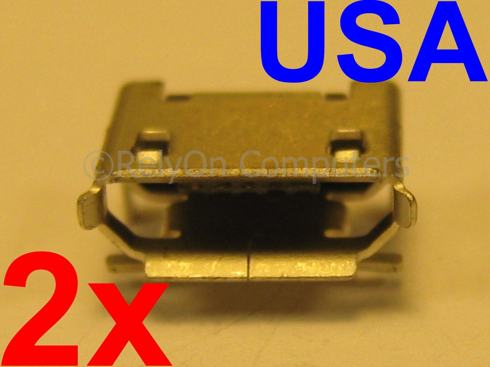 2x New Micro USB Charging Port Sync Connector for SkyCaddie SX500 Rangefinder
