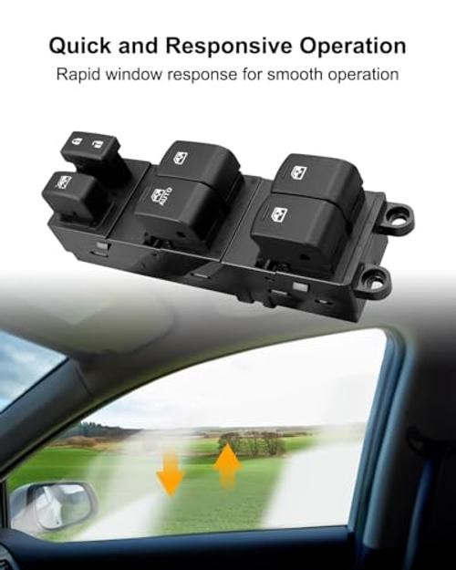 Driver Side Master Power Window Control Switch Front Left Fit for Subaru