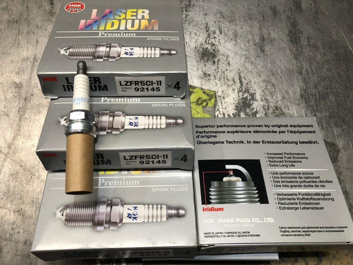 16 Pack Genuine NGK 92145 Laser Iridium Spark Plug LZFR5CI-11 for Mopar Vehicles