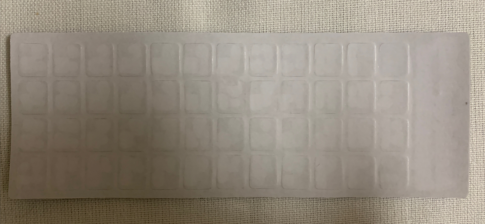 Arabic Keyboard Sticker Layout (Black Background with White Letters)