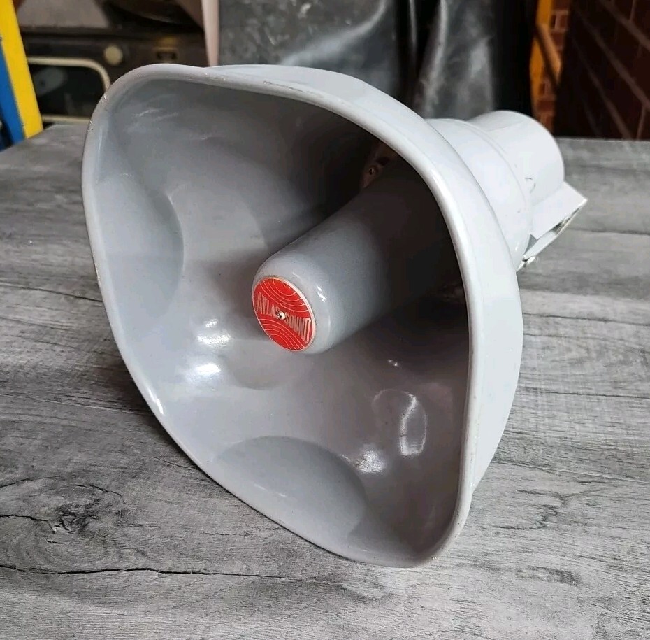 Vintage AP-15T Atlas Sound Vari Tap 15 Watt Speaker - 2 Avail! Clean & Tested!