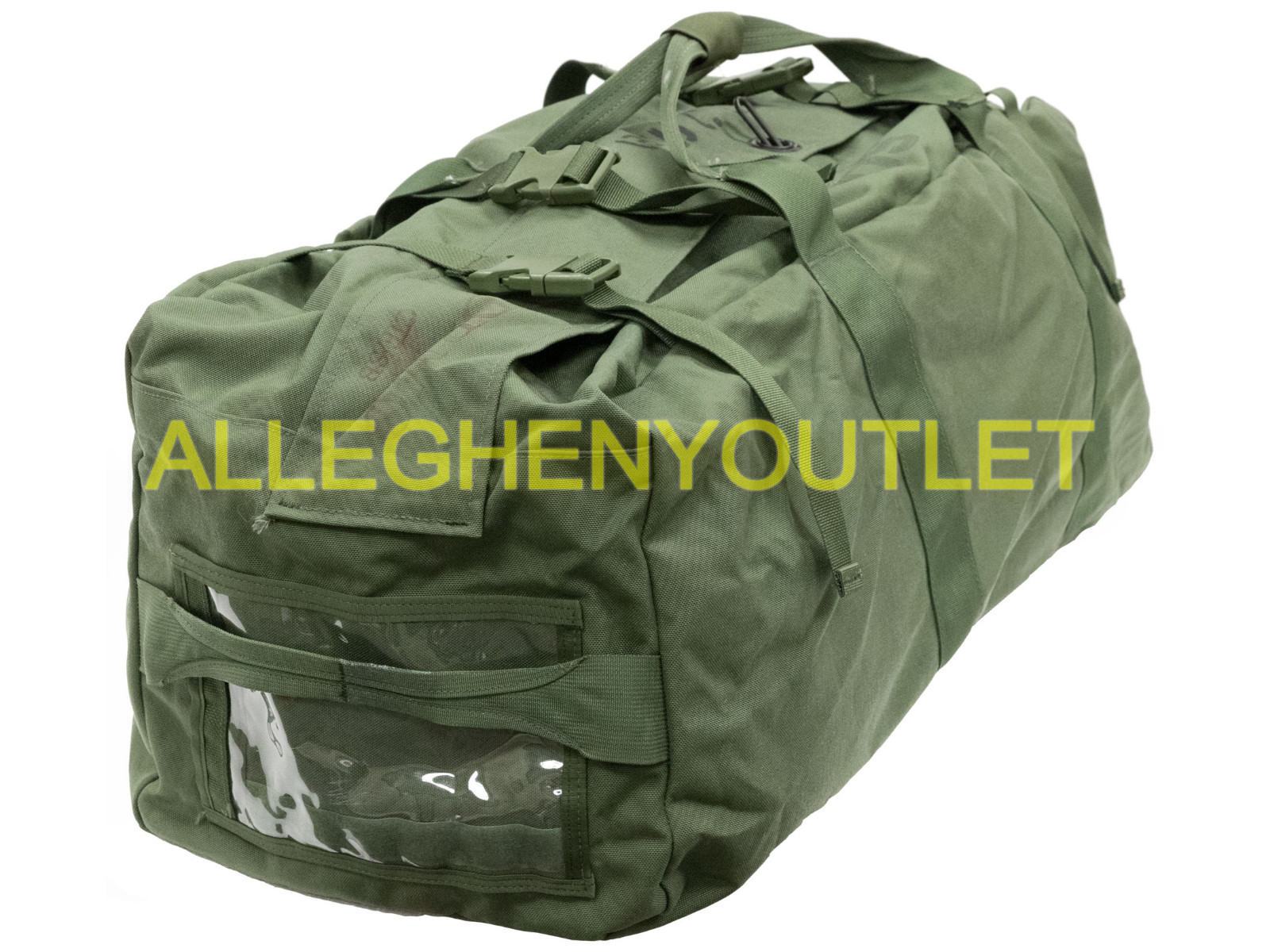 Improved Duffel Bag USGI Deployment Travel OD Duffle NO PAINT OR HOLES EXC