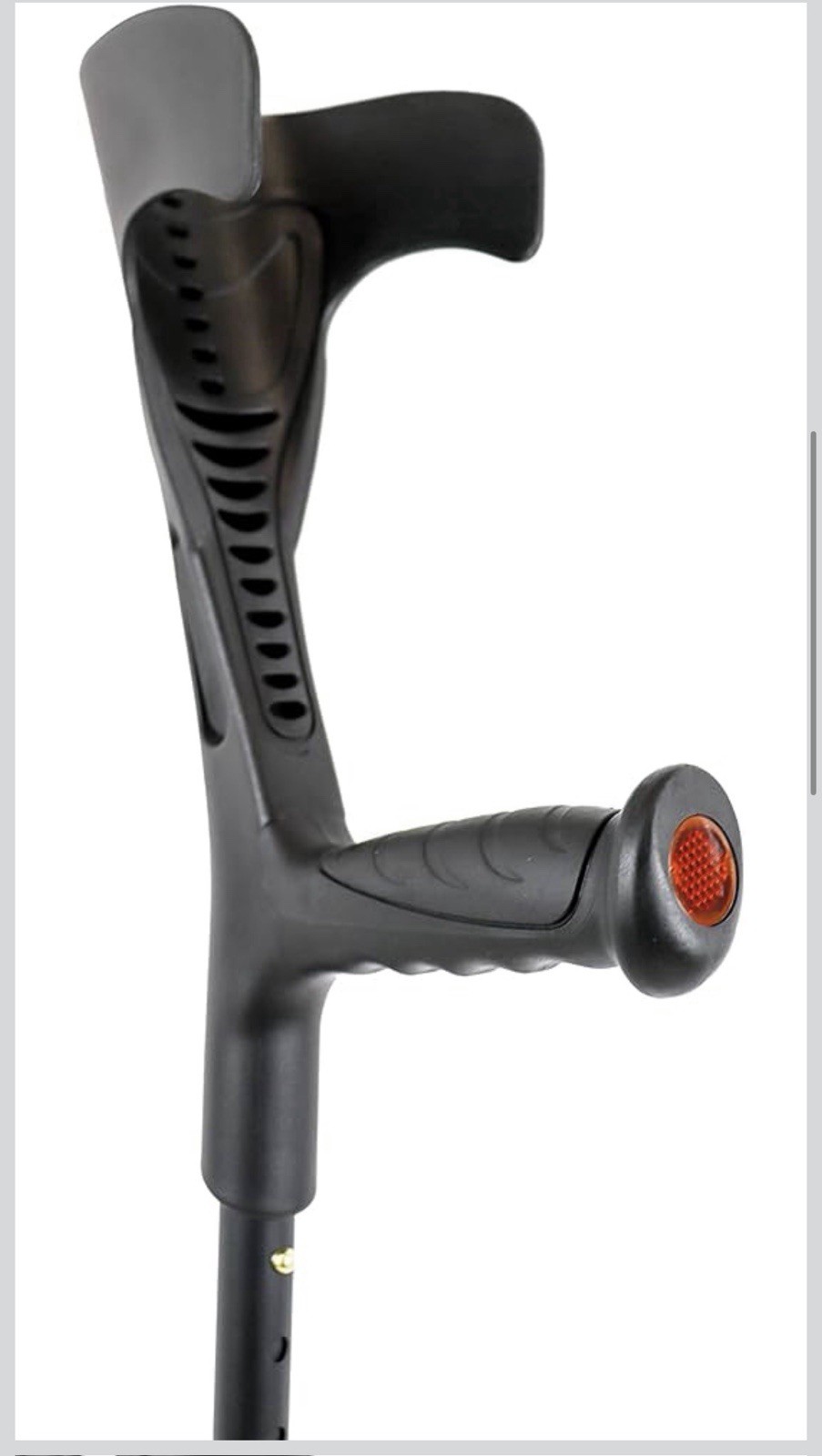 PEPE Mobility - Folding Crutches for Travel (X2 Unit, Open Cuff), Aluminum