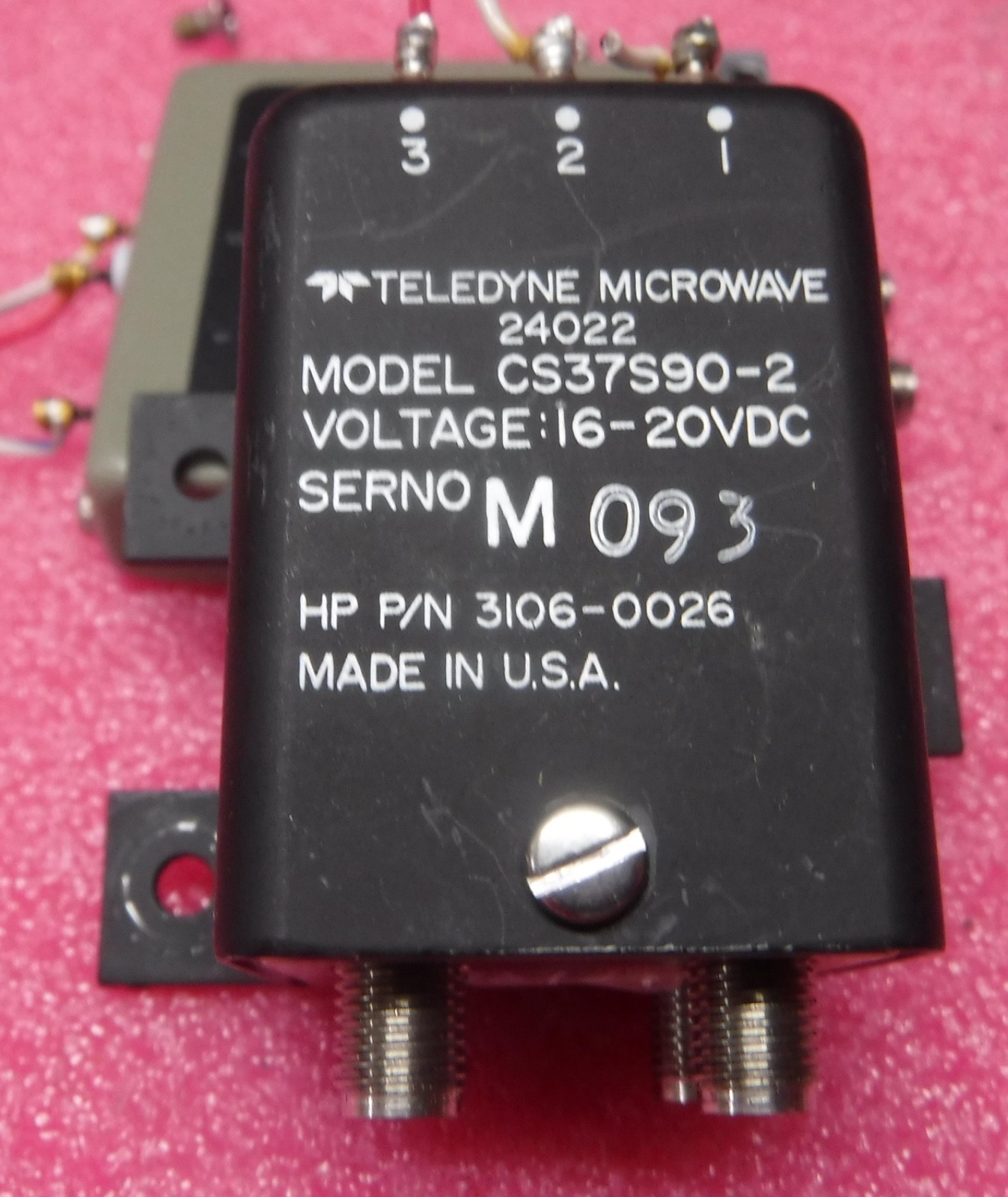 HP  3106-0026   RF RELAY   FREE SHIPPING